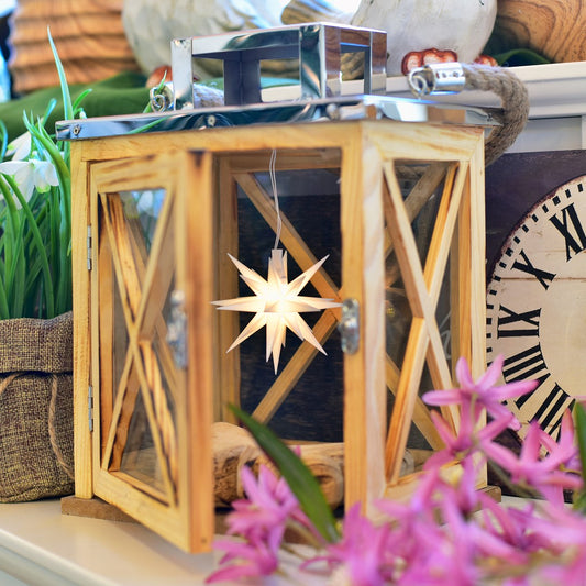 Miniaturstern - 8cm, weiß