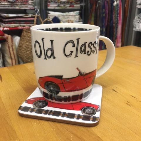 Alex Clark Set Tasse & Untersetzer Old Classic