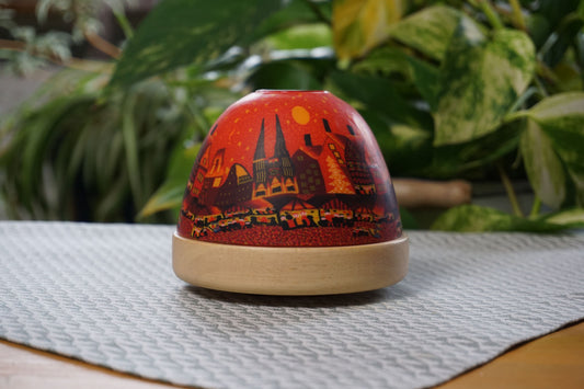 Art-Color-Dome - Stadt in Rot