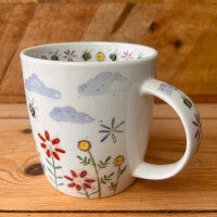 Alex Clark Set Tasse & Untersetzer Bienchen und Blümchen