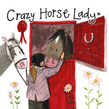 Alex Clark Set Tasse & Untersetzer Crazy Horse Lady