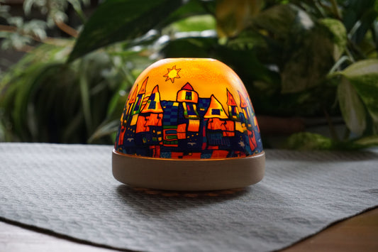Art-Color-Dome - Stadt im Sonnenschein